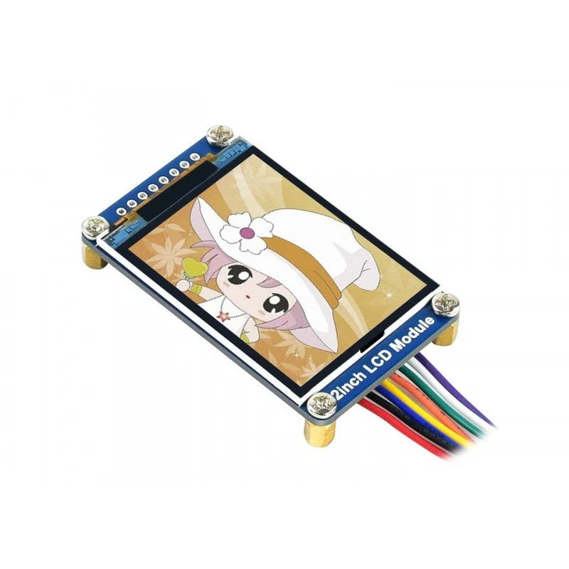 Waveshare - 2 " TFT SPI Display Module compatible with Arduino and Raspberry Pi