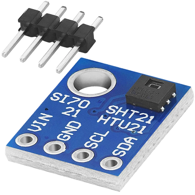 Matrix display with MAX7219, ESP8266 and GY-21 in MicroPython