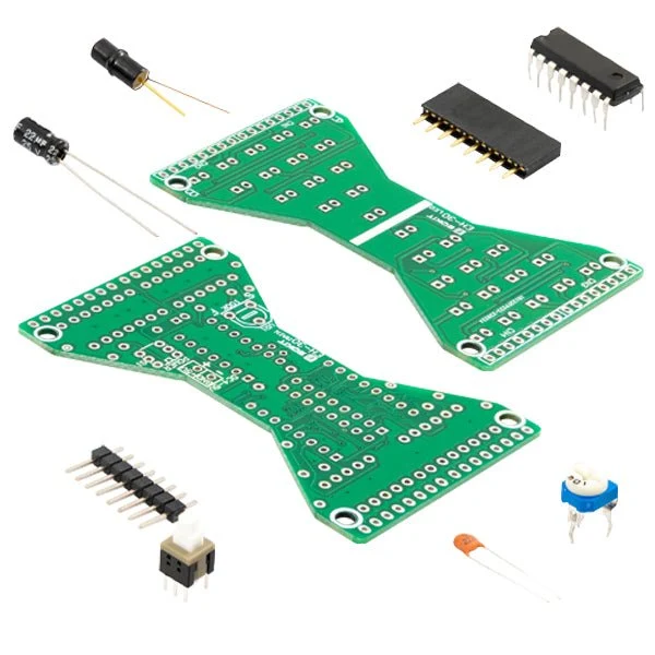 Hourglass kit: Electronics soldering & model making set | DIY Arduino soldering station | LED clock kit | Robot kit | Unique hourglass set