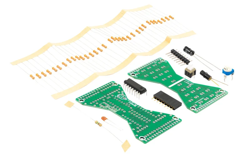 Hourglass kit: Electronics soldering & model making set | DIY Arduino soldering station | LED clock kit | Robot kit | Unique hourglass set