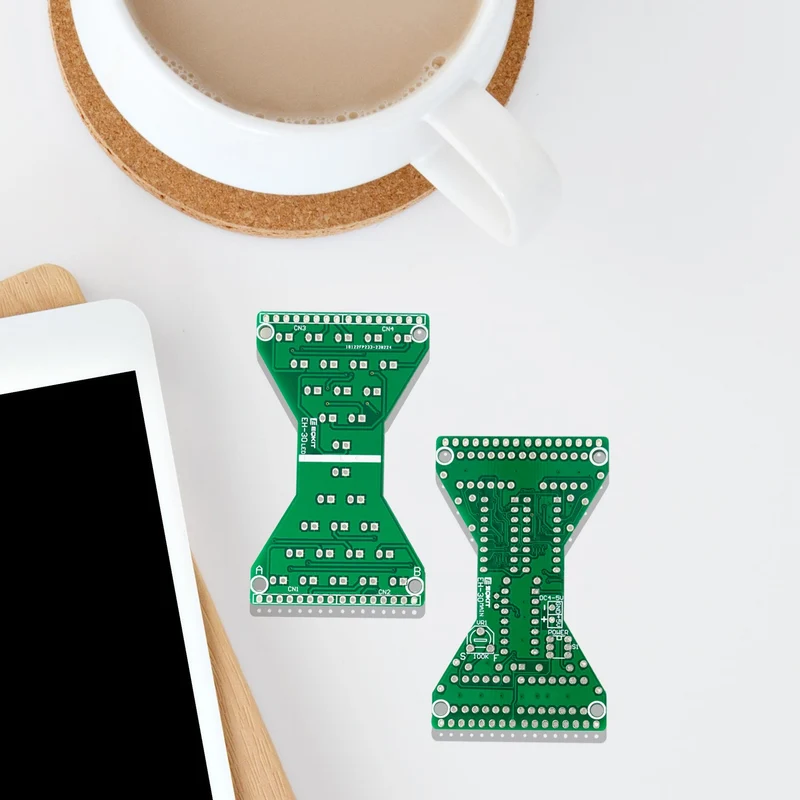 Hourglass kit: Electronics soldering & model making set | DIY Arduino soldering station | LED clock kit | Robot kit | Unique hourglass set