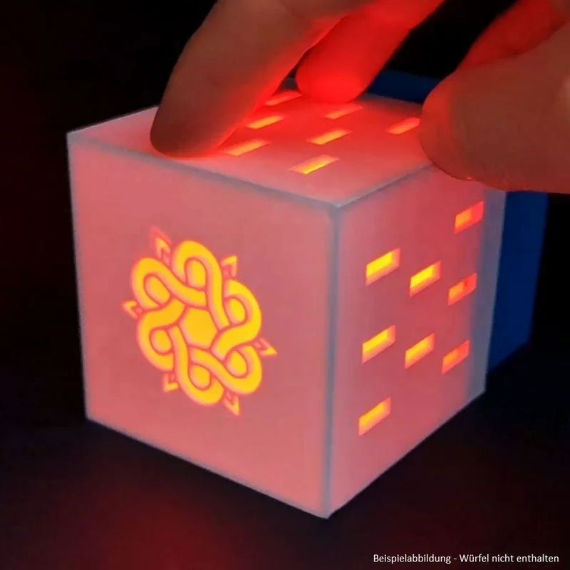 Colorful LED Cube - Control LED Ring by Gyroscope and ESP32