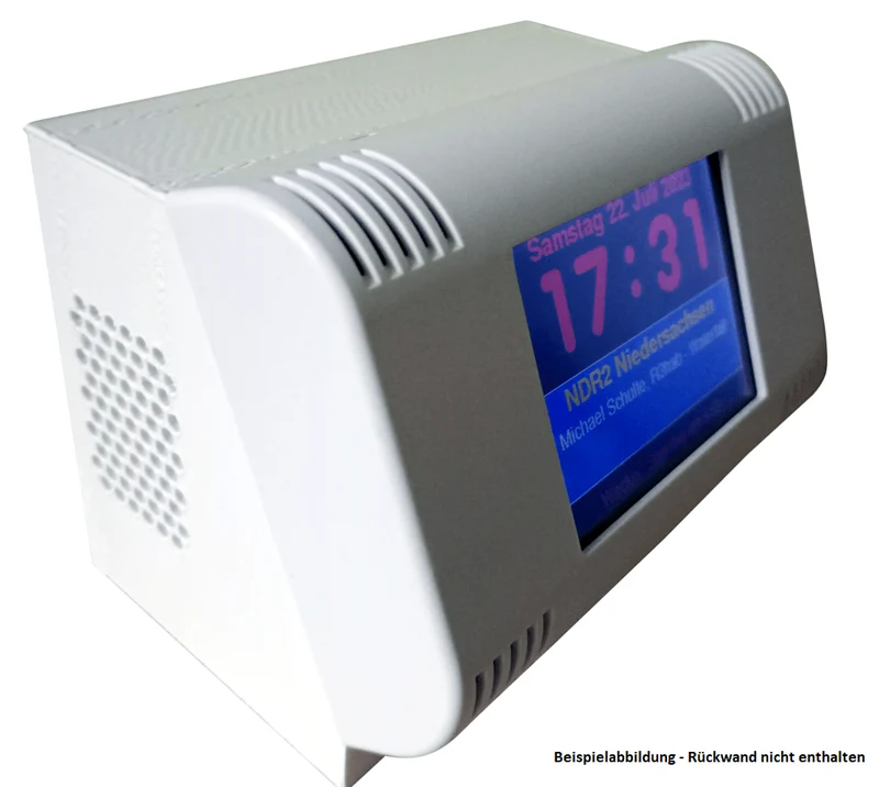 Clock radio with the AZ-Touch and ESP32 Dev Kit - with touchscreen control
