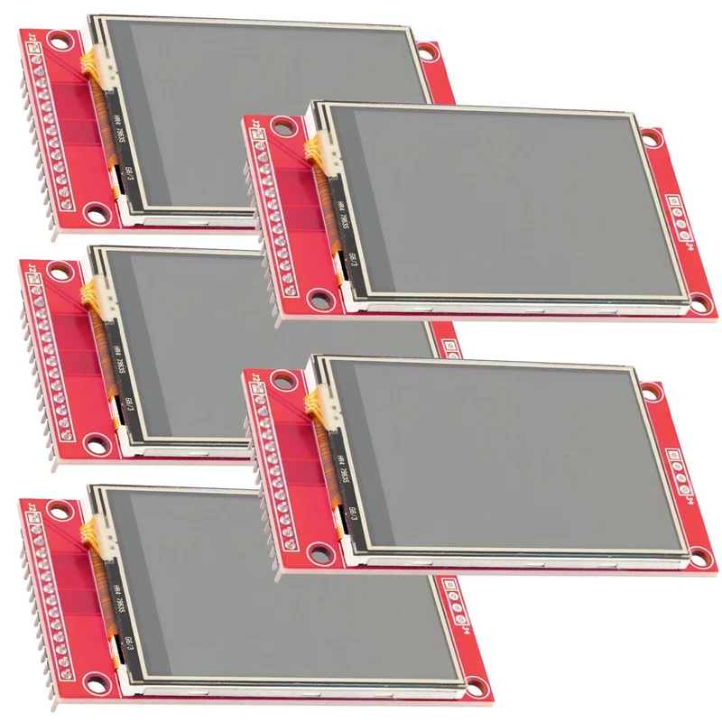 2.4 inch LCD TFT Touch Display - Compatible with Arduino and Raspberry Pi - 320x240 resolution, ILI9341 driver, SPI interface