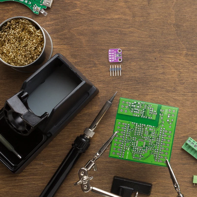 MAX30100 Breakout Board - Integrated pulse oximetry and heart rate sensor solution, compatible with Arduino and Raspberry Pi.