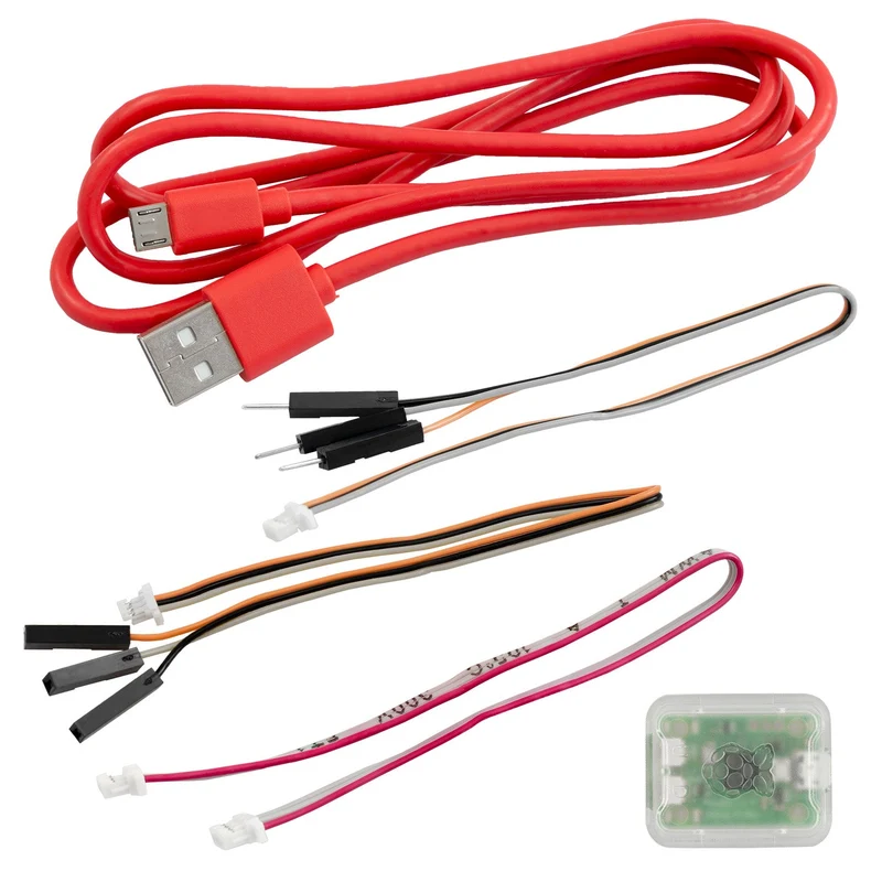 Raspberry Pi Debug Probe USB-to-debug Kit 3.3V | Solderless Debug Probe with one serial processor debug interface and one UART interface