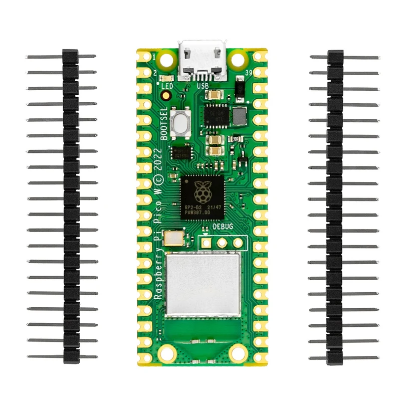 Raspberry Pi Pico W RP2040 microcontroller board WiFi WLAN