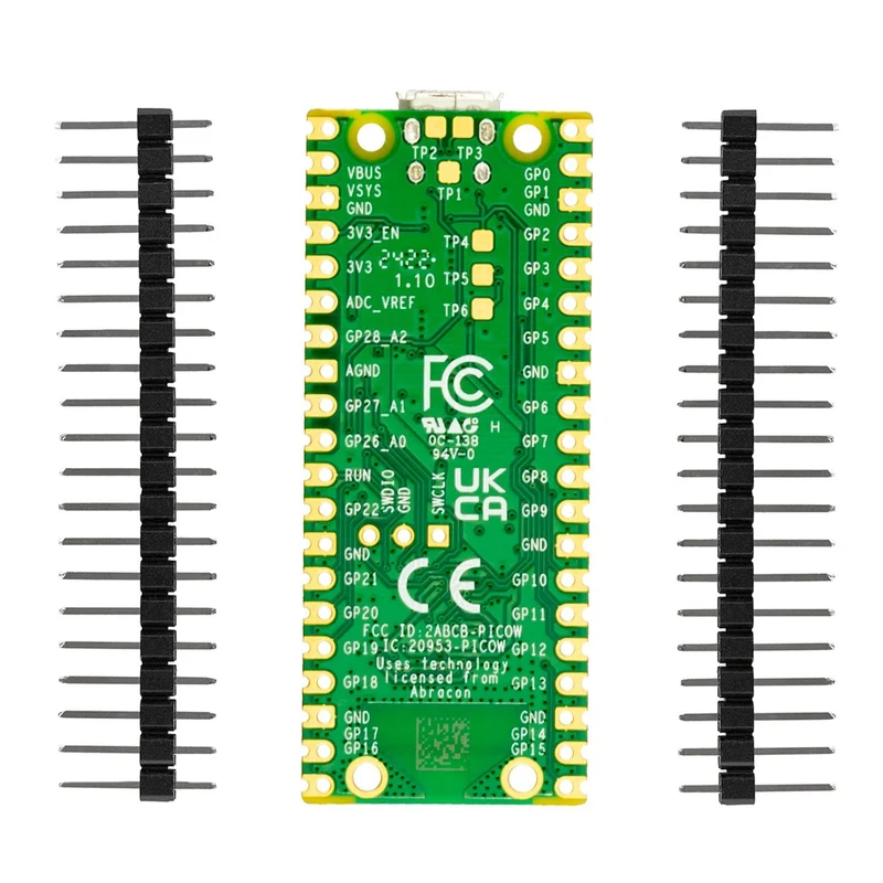 Raspberry Pi Pico W RP2040 microcontroller board WiFi WLAN