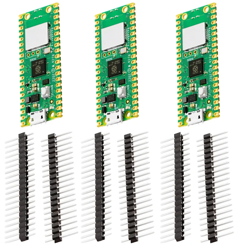 Raspberry Pi Pico W RP2040 microcontroller board WiFi WLAN