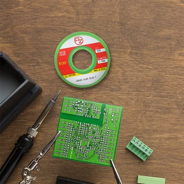 Solder Wire Sn99.3Cu0.7 | Lead Free Solder Flux | Iron Welding Tool for Electric Soldering | Rosin Core Flux