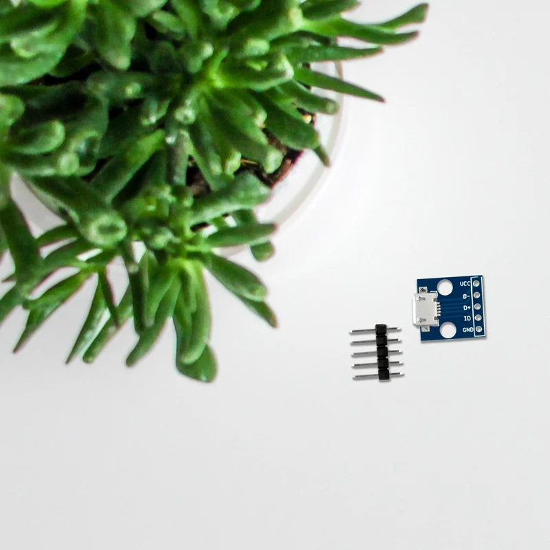 Micro USB connector socket | USB power supply interface | 5V power module | compatible with Arduino