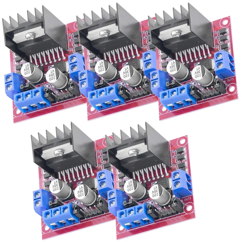 Double H-Bridge DC Motor Controller Board Module AZ-L298N | compatible with Arduino