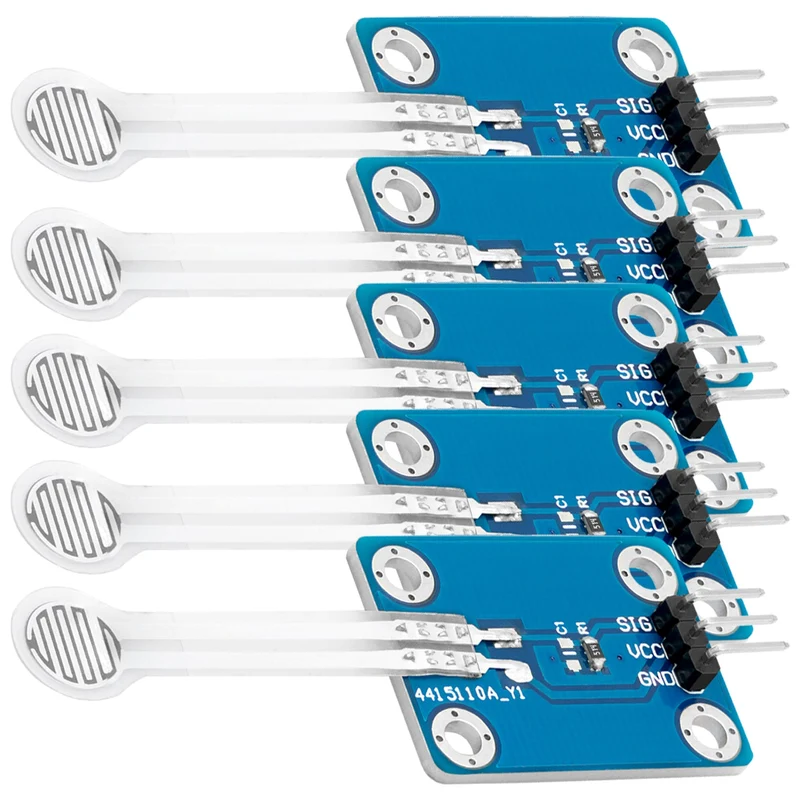 Film Force Sensitive Resistor | Flexible Thin Film Pressure Sensor 3.3 / 5V Analog | Pressure Detection | Precise Resistor | Force Sensor