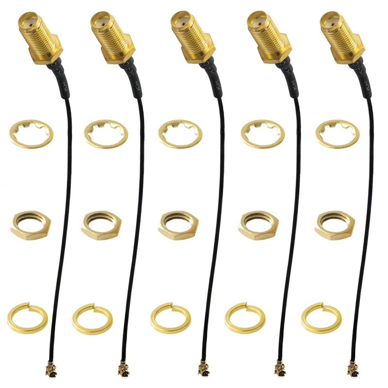 IPEX to SMA pigtail coaxial cable, SMA female to UFL/u.FL/IPX/IPEX, RF coaxial adapter pigtail cable