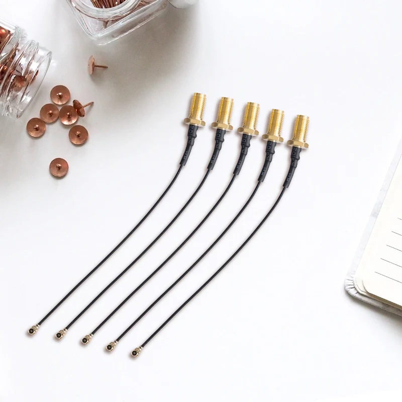 IPEX to SMA pigtail coaxial cable, SMA female to UFL/u.FL/IPX/IPEX, RF coaxial adapter pigtail cable