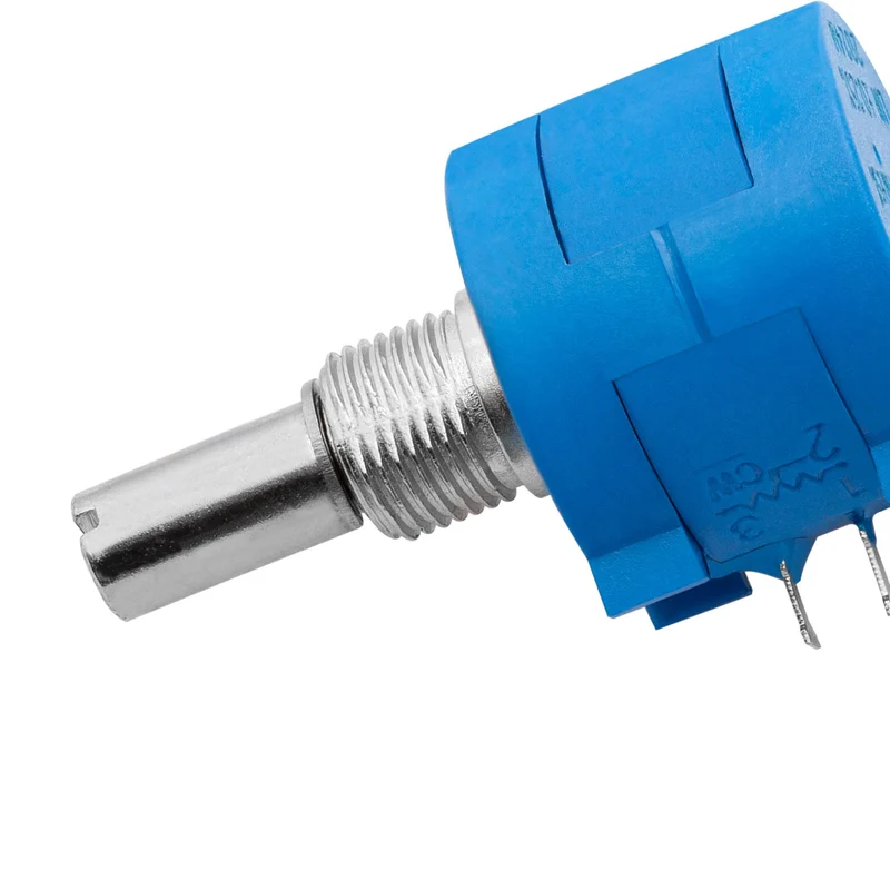 Multi-turn rotary potentiometer with protection resistor 3590S 100K ohm with adjustable resistance