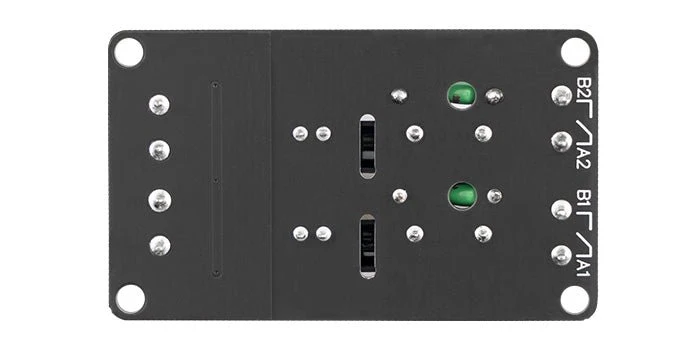 2 Channel Solid State Relay 5V DC Low Level Trigger Power Switch Compatible with Arduino and Raspberry Pi