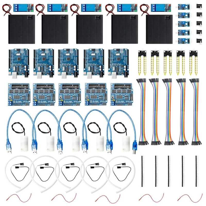 Plant Watering Kit With Soil Moisture Detection Sensor - Automatic Watering Module DIY Kit Automatic Water Pump