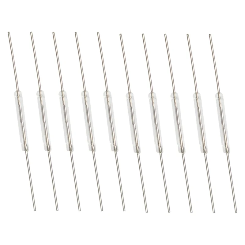 10x N/O Reed Switch Magnetic Switch 2 * 14mm Magnetic Induction Switch for Arduino