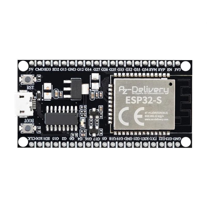 ESP32S NodeMCU Module WLAN WiFi Dev Kit C Development Board with CH340 (successor to ESP8266) compatible with Arduino