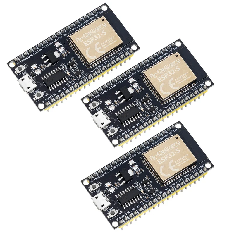ESP32S NodeMCU Module WLAN WiFi Dev Kit C Development Board with CH340 (successor to ESP8266) compatible with Arduino