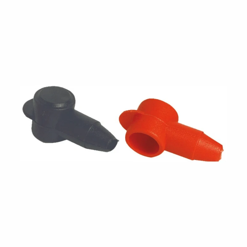 Cappucci Isolanti Coprimorsetti in PVC per Cavi Batteria (Nero / Rosso)
