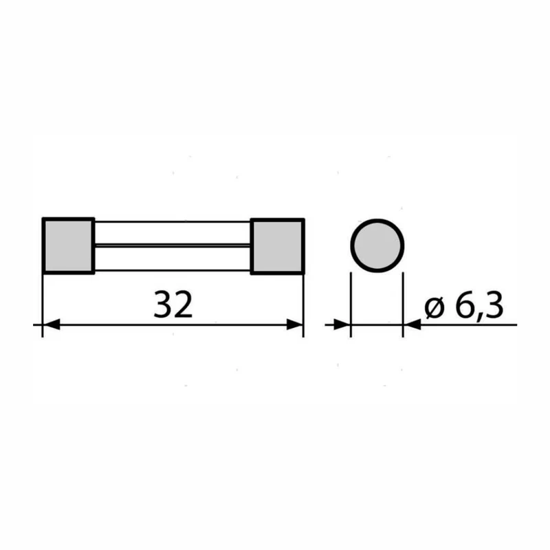 Fusibili in Vetro (6,3x32 mm) per Strumentazione ed Elettronica