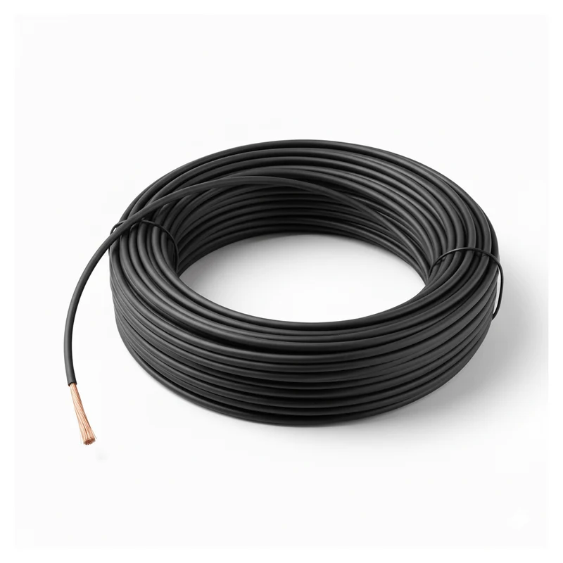 Cavo Elettrico Unipolare Marino in Rame Rivestito in PVC superisolato Nero