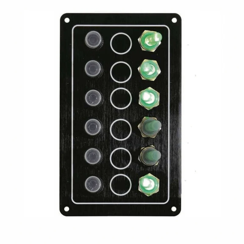 Pannello Elettrico Ghost 12V con Interruttori Impermeabili