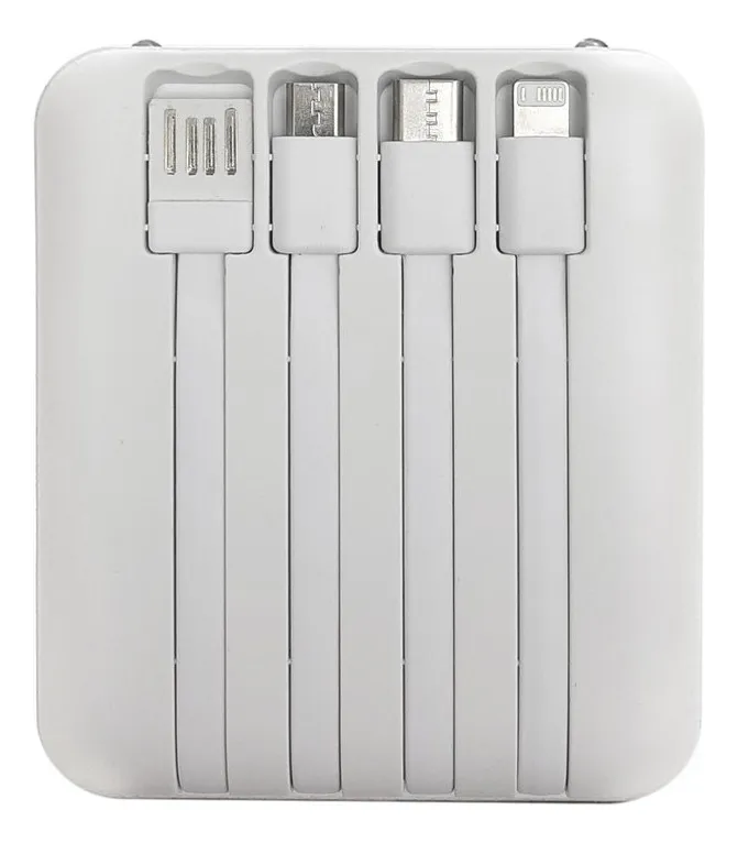 Caricabatteria portatile powerbank con cavi e wireless Tecnologia MagSafe