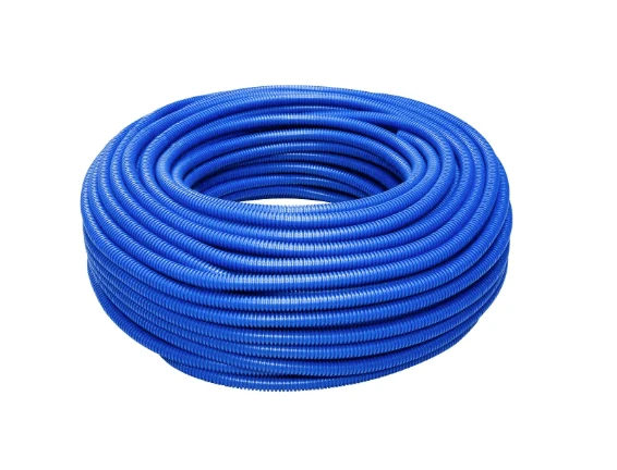 Tubo Corrugato Blu Ø20 - Matassa da 50 metri