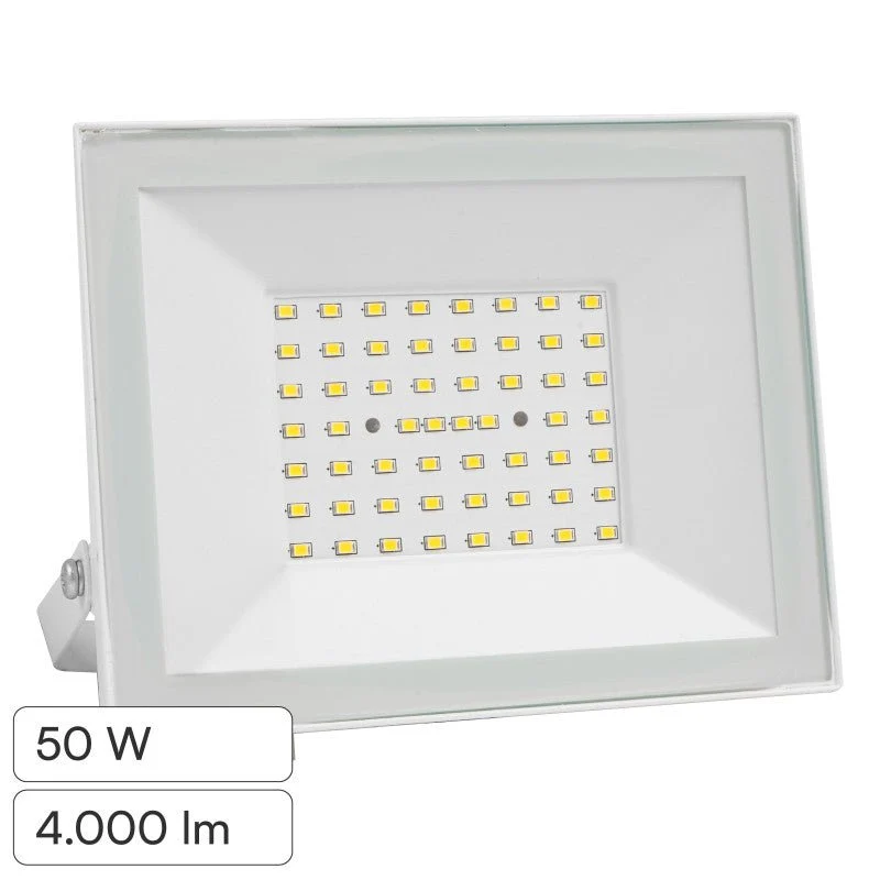 Faro LED 50W V-TAC SMD IP65 bianco - Disponibile Luce: Fredda 6500K