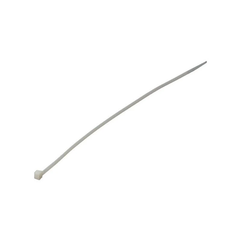 Confezione da 100 Fascette Stringicavo Autobloccanti in Nylon 4,5 X 350 MM - Bianco
