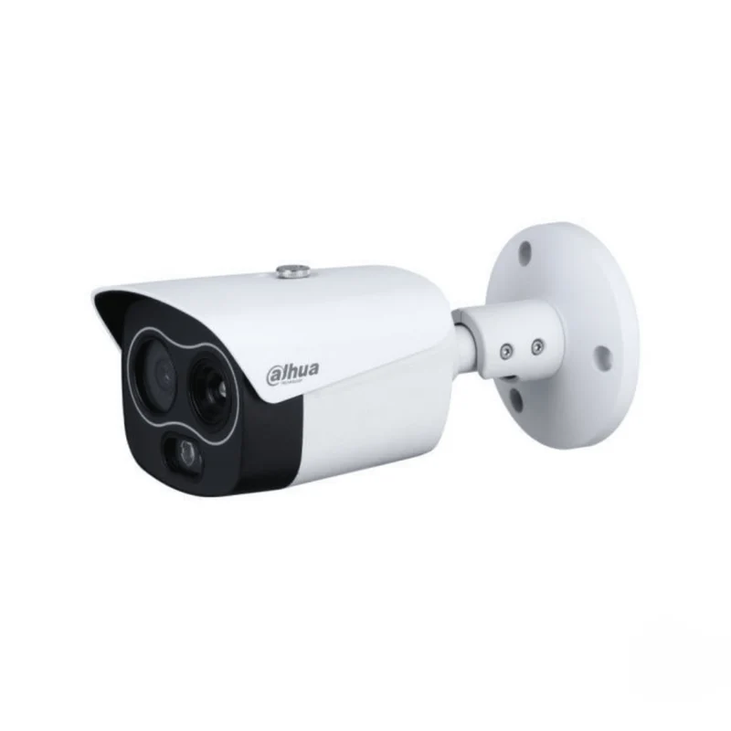 Dahua - TPC-BF1241-B7F8-DW-S2 Telecamera Bullet IP Biottica, Termica 7 mm e visibile 8 mm, Intelligenza IVS