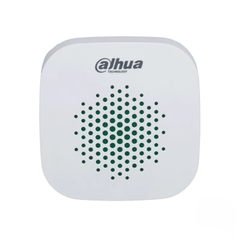 Dahua - ARA12-W2-868 - Sirena da interno 868 MHz con led di segnalazione stato impianto e rilevazione della temperatura