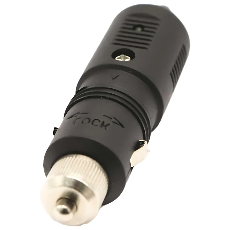 Spina 12V con Fusibile e LED di Stato