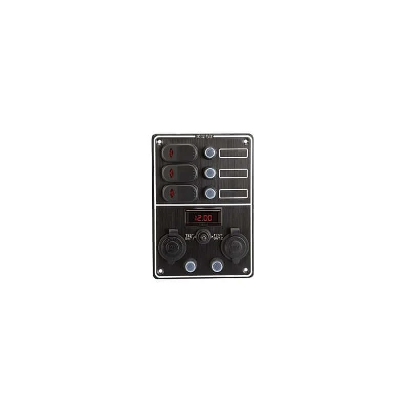 Pannello interruttori Contour tester digital 3
