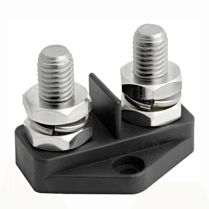 Nodo di Derivazione 50x41 mm – Distributore Corrente in Nylon per Impianto di Bordo