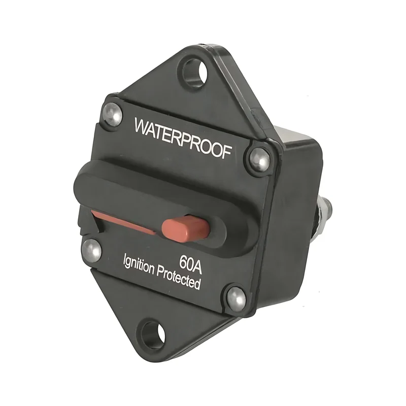 Interruttore Magnetotermico Hi-Amp a Incasso Waterproof IP67 per Nautica – 6 Amperaggi Disponibili