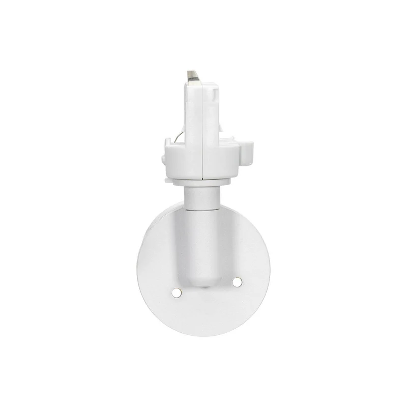 Faro GU10 per binario Trifase in alluminio Bianco
