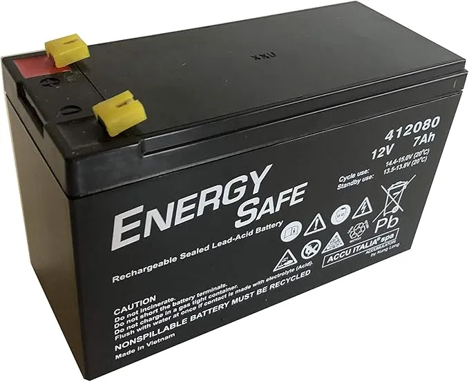Batteria AGM al piombo 12V 7Ah