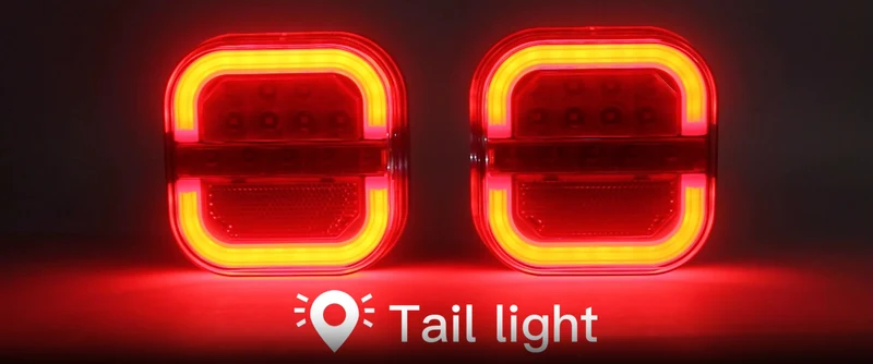 Luci per rimorchi a LED al neon con indicatore dinamico