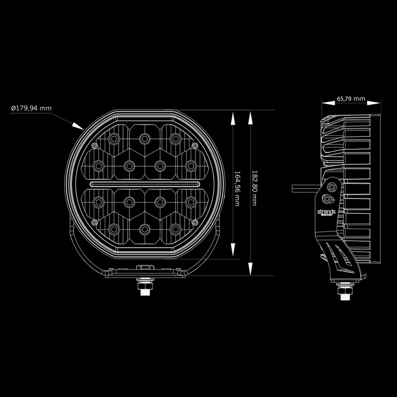 Strands Big Energy 2.0 LED Driving Light / 7"