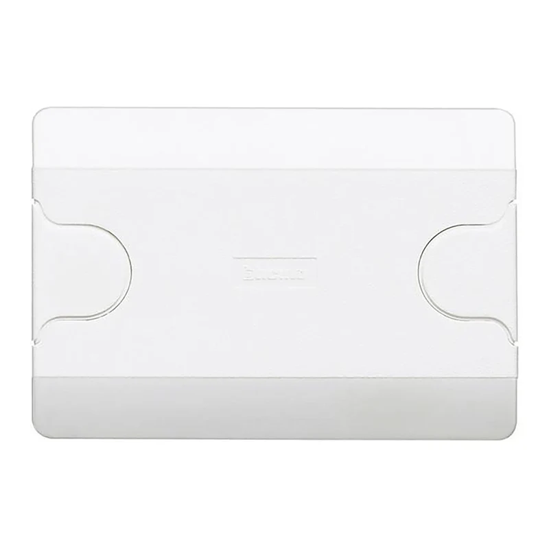 Coperchio scatola bticino 503 - 3 posti con viti nascoste colore bianco
