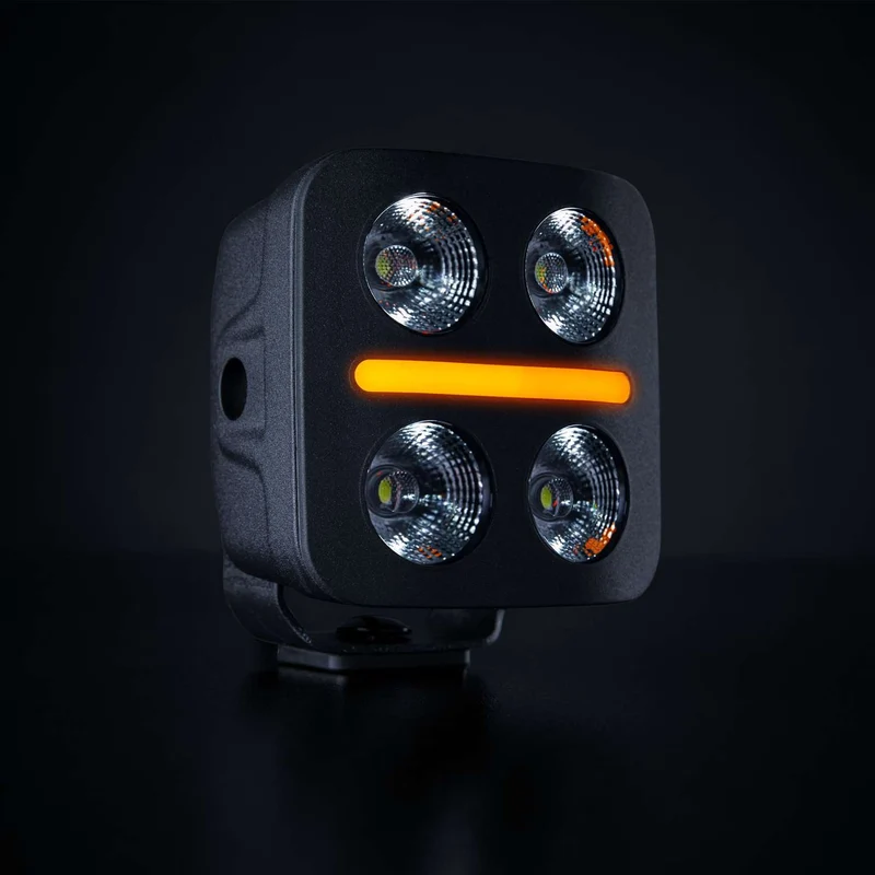 Strands D-Line QB Hardcore Work Light with Amber & Red Position Light