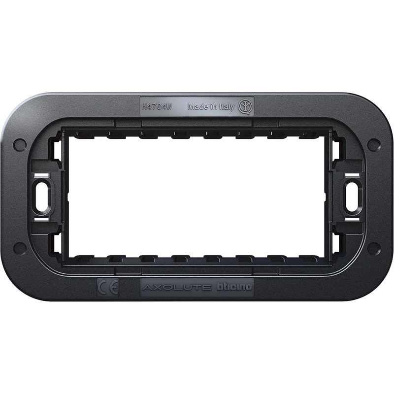 Supporto per Placche Air Bticino Axolute 4 Moduli – H4704W