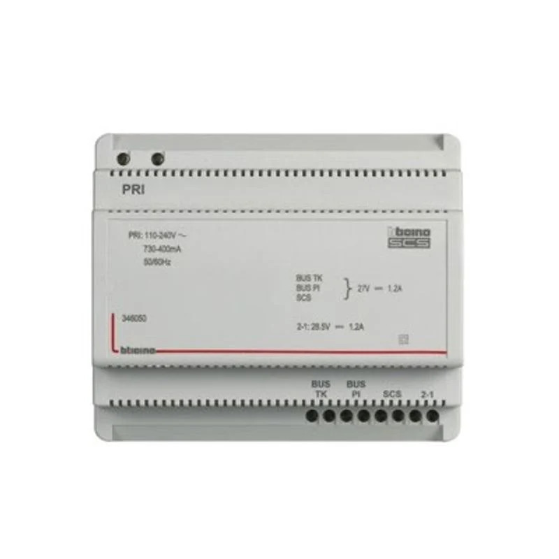 BTICINO 346050 - Alimentatore BUS-SCS per impianti audio e video 2 fili