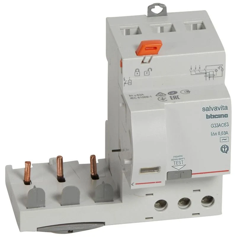 BTICINO G33A63 - BTIDIN - BDA G2 63A 3P 30MA A
