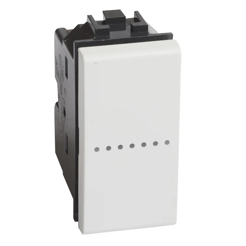 BTICINO N4055N - Pulsante Ax Assiale Bianco Living Light