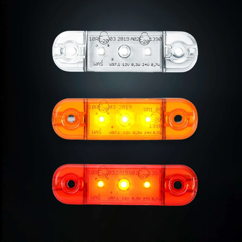 Strands Freedom Legacy Slim Marker Light with Coloured Lens